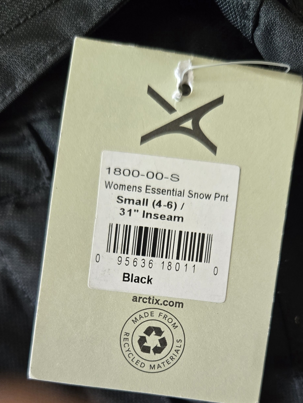 Arctix Women’s Black Snow Pants Small NWT. #348 - Picture 6 of 12